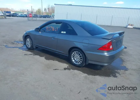 2005 Honda Civic Ex z USA, uszkodzony, nr VIN 1HGEM21905L050732